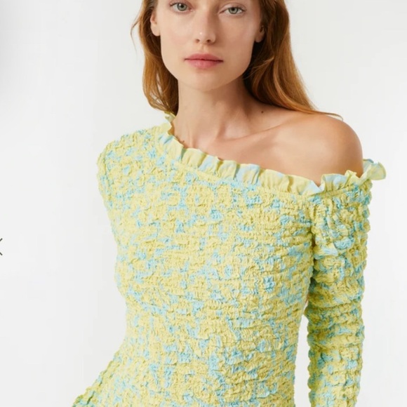 RHODE Lettie Smocked Dress - Picture 3 of 7